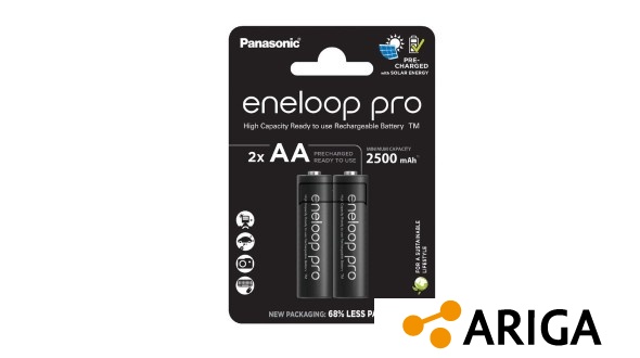 Panasonic Eneloop Pro AA NiMH 2ks