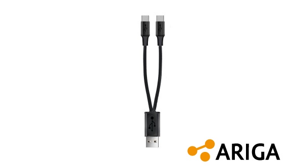 Dvojnásobný nabíjecí micro USB kabel