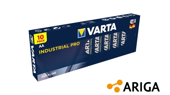 Varta Industrial PRO AA 10ks alkalické