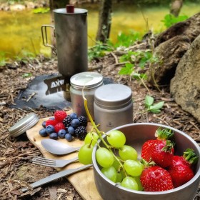 Titanový French Press Silverant